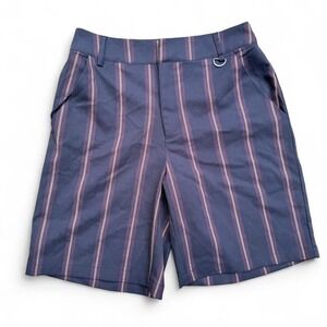 Forever 21 Striped Womens Shorts Size Small Bermuda Summer Emo Gothic Preppy